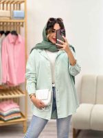 شومیز پایین هلال سحر کد 5112 - تصویر 19