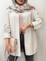 شومیز پایین هلال سحر کد 5112 - تصویر 18
