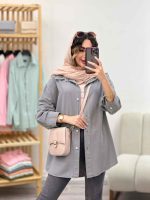 شومیز پایین هلال سحر کد 5112 - تصویر 26
