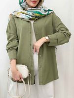 شومیز پایین هلال سحر کد 5112 - تصویر 10