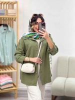 شومیز پایین هلال سحر کد 5112 - تصویر 25