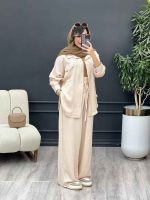 ست مانتو و شلوار دو جیب پایین بند کد 4895 - تصویر 30