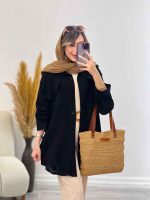 مانتو دو جیب ماهور کد 4798 - تصویر 3