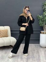 ست مانتو و شلوار چهار جیب کد 3029 - تصویر 16