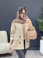 مانتو جیب سگک لاله کد 5206 - تصویر 7