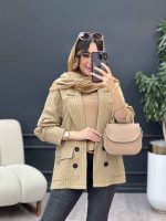 مانتو جیب سگک لاله کد 5206 - تصویر 9