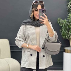 مانتو جیب سگک لاله کد 5206