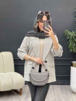 مانتو جیب سگک لاله کد 5206 - تصویر 8