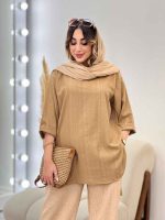 مانتو جلو بسته پرنیا کد 5214 - تصویر 4