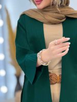 مانتو جلو باز پایین هلال کد 5219 - تصویر 10