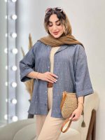 مانتو آستین پاکتی بیتا کد 5242 - تصویر 10