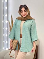 مانتو آستین پاکتی بیتا کد 5242 - تصویر 2