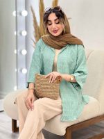 مانتو آستین پاکتی بیتا کد 5242 - تصویر 11
