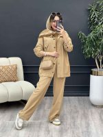 ست مانتو و شلوار چهار جیب کد 3029 - تصویر 18