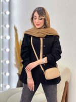 مانتو دو جیب برش دار روژین کد 4869 - تصویر 12