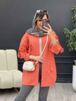 مانتوجلو سگک آستین پاگن کد 5227