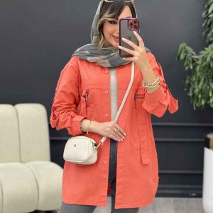مانتوجلو سگک آستین پاگن کد 5227