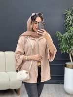 مانتو تک جیب ایرسا کد 5270 - تصویر 4