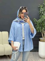 مانتو تک جیب ایرسا کد 5270 - تصویر 2