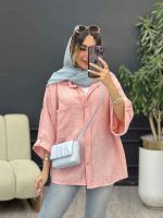 مانتو تک جیب ایرسا کد 5270 - تصویر 7