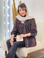 مانتو طرح سنتی شادان کد 5268 - تصویر 6