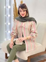 مانتو طرح سنتی شادان کد 5268 - تصویر 12
