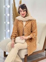 مانتو تک جیب سارگل کد 5267 - تصویر 18
