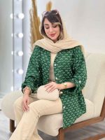 مانتو تک جیب سارگل کد 5267 - تصویر 19