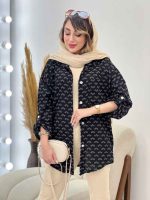 مانتو تک جیب سارگل کد 5267 - تصویر 14
