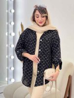 مانتو تک جیب سارگل کد 5267 - تصویر 5
