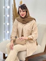 مانتو تک جیب سارگل کد 5267 - تصویر 13