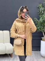 مانتو کتان دو جیب پرناز کد 5260 - تصویر 14