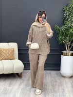 ست مانتو و شلوار آبرنگی کد 5235 - تصویر 9