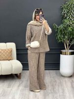 ست مانتو و شلوار آبرنگی کد 5235 - تصویر 4