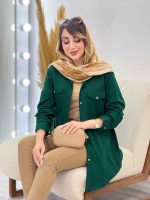 مانتو دو جیب آوید کد 5263 - تصویر 19