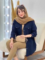 مانتو دو جیب آوید کد 5263 - تصویر 12