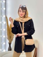 مانتو دو جیب آوید کد 5263 - تصویر 4