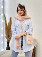 مانتو دو جیب آوید کد 5263 - تصویر 5