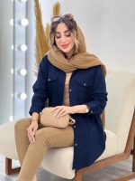 مانتو دو جیب آوید کد 5263 - تصویر 24