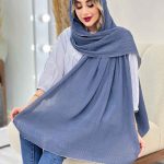 شال پلیسه بهار کد 5058