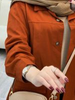 مانتو جلو پیله جیب نما کد 5340 - تصویر 22