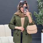 مانتو کتی چهار دکمه آوینا کد 5342