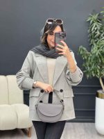 مانتو کتی چهار دکمه آوینا کد 5342 - تصویر 17