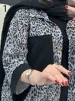 ست مانتو و شلوار تک جیب طرح دار کد 5343 - تصویر 18