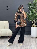 ست مانتو و شلوار تک جیب طرح دار کد 5343 - تصویر 20