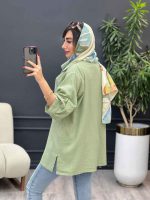 مانتو دو جیب رونا کد 5348 - تصویر 23