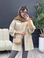 مانتو دو جیب رونا کد 5348 - تصویر 3