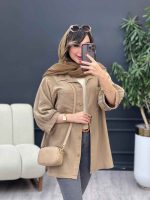 مانتو دو جیب رونا کد 5348 - تصویر 13