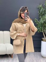 مانتو دو جیب رونا کد 5348 - تصویر 12