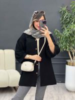 مانتو دو جیب رونا کد 5348 - تصویر 4